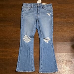 American Eagle Outfitters Light Blue Flare Jeans